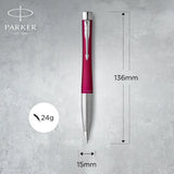 Parker urban Metal Series Fashion Pink CT Ballpoint Pen
