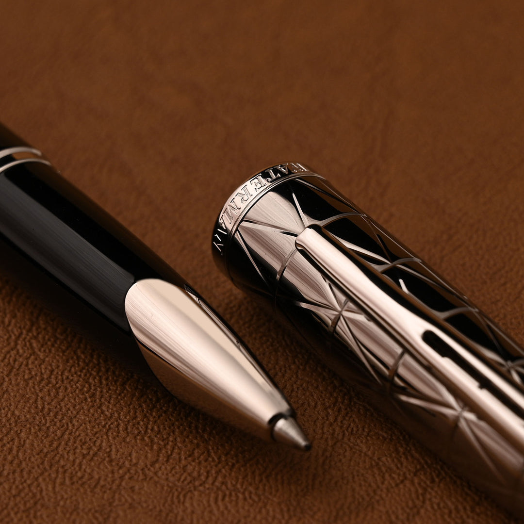 Waterman Carène Rollerball Pen – Contemporary Black & Gunmetal