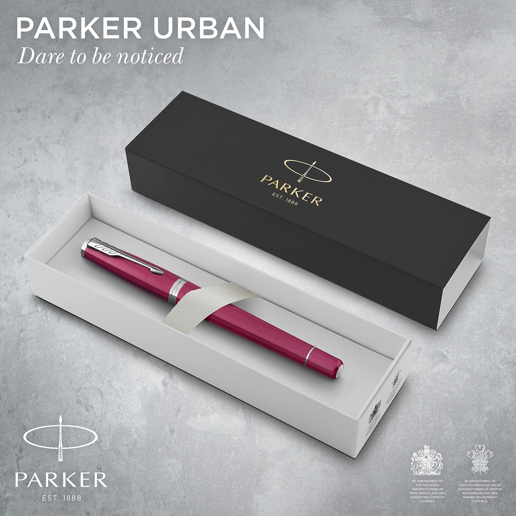 Parker Urban Rollerball Pen – Vibrant Magenta | Chrome Trim