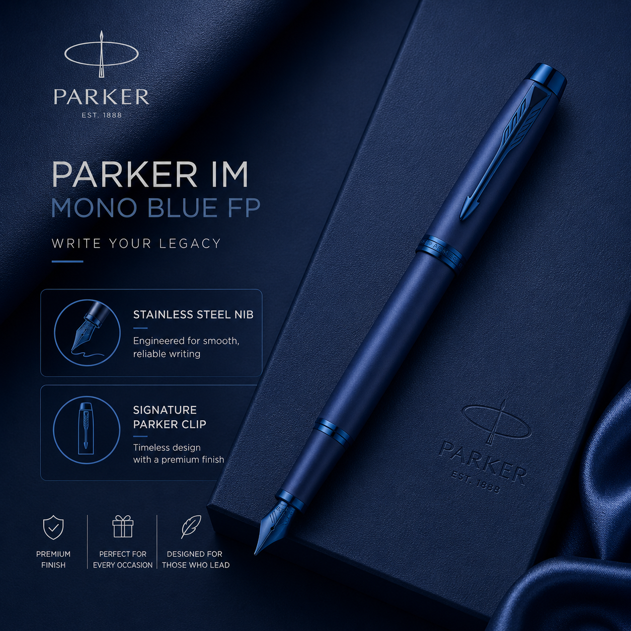 Parker IM Monochrome Fountain Pen