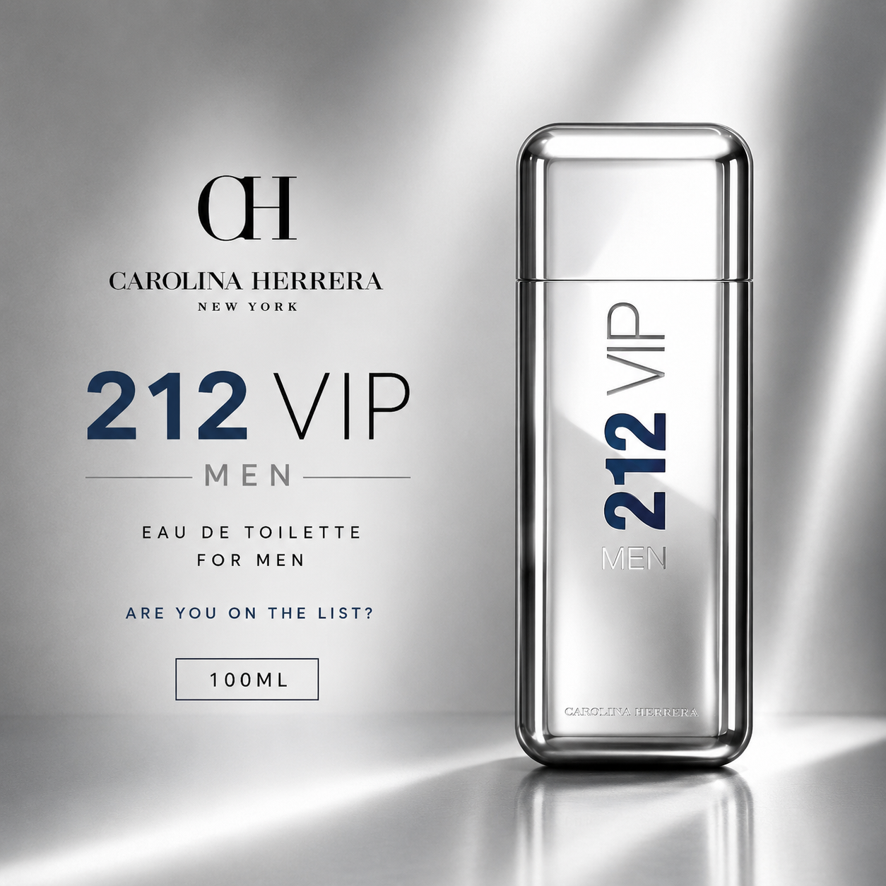 Carolina Herrera 212 VIP Men Eau de Toilette 100ml