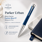 Parker Urban Metal Series Fashion Blue CT Ballpoint Pen