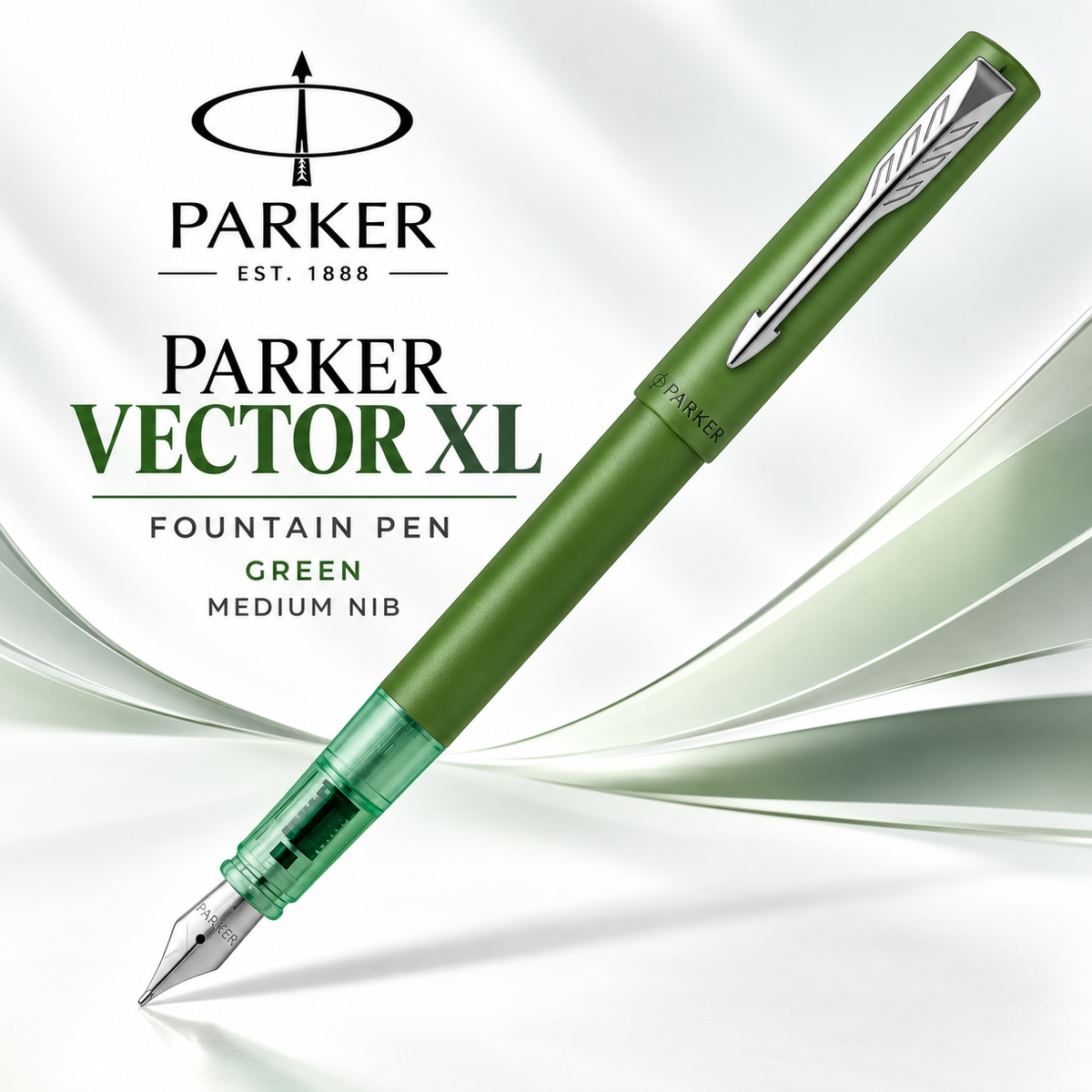 Parker Vector XL Fountain Pen - Green