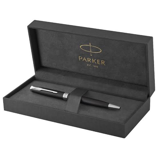 Parker Sonnet Ballpoint Pen – Matte Black with Chrome Trim