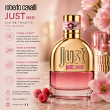 Roberto Cavalli JUST HER EDT 75 ML New