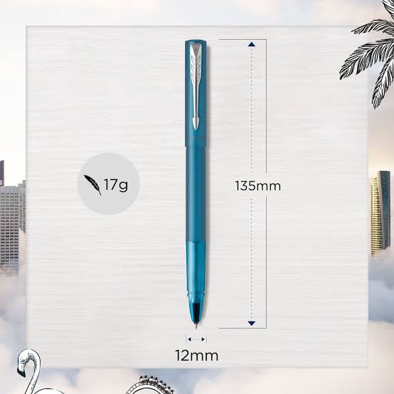 Parker Vector XL Rollerball Pen – Teal Blue