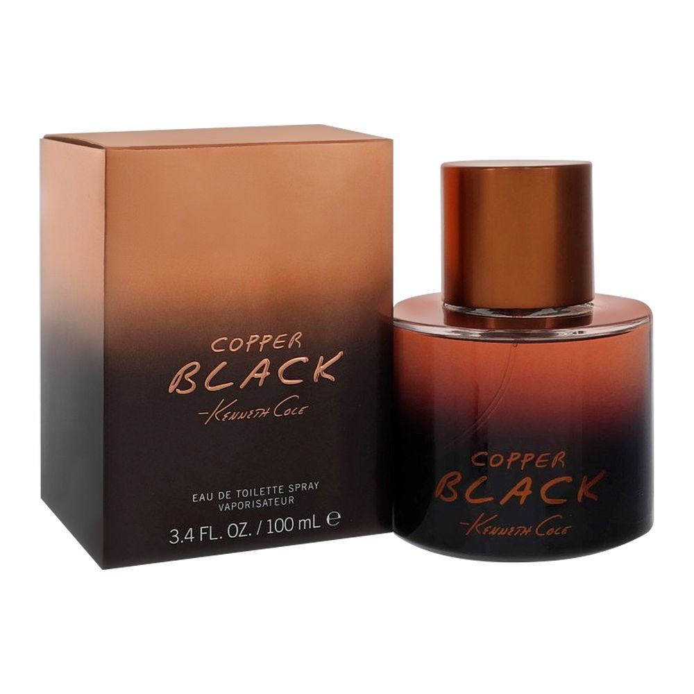 Kenneth Cole Copper Black EDT Spray For Men 100ml