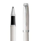 Parker IM Core Rollerball Pen – White | Chrome Trim