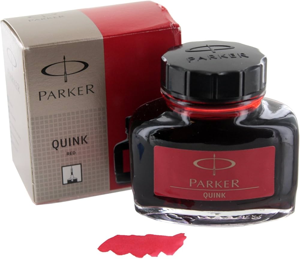 Parker Quink Fountain Pen Ink Bottle