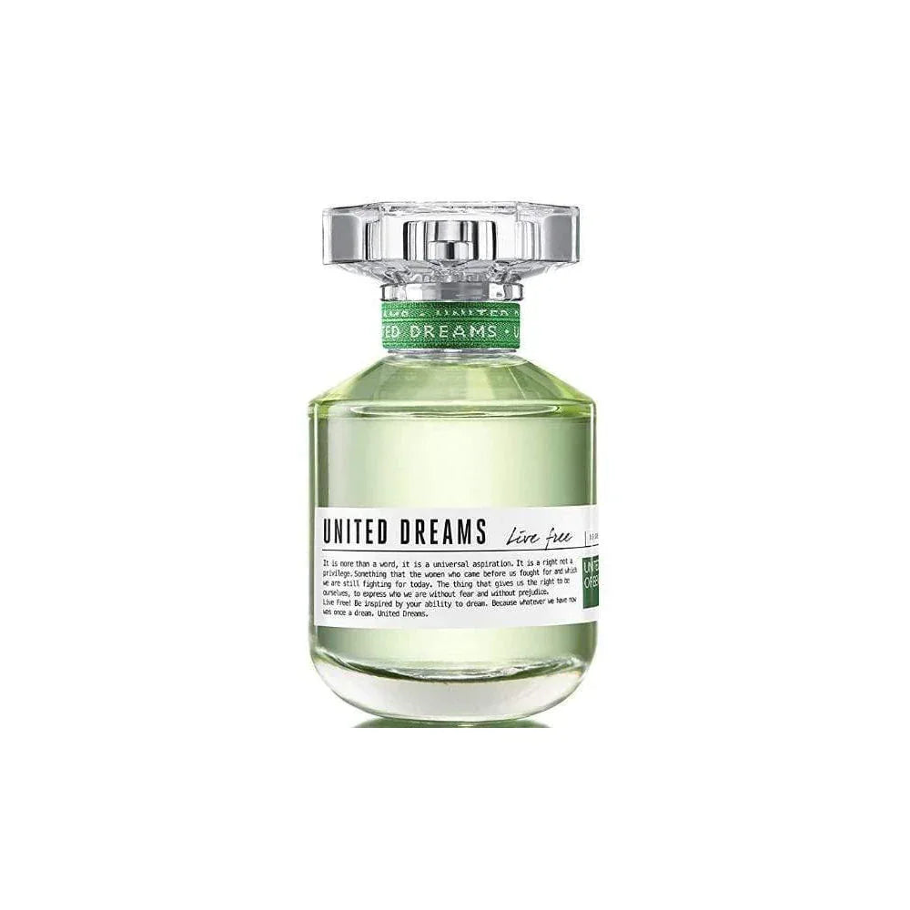 Benetton Live Free EDT 80ml – Fresh Men's Fragrance