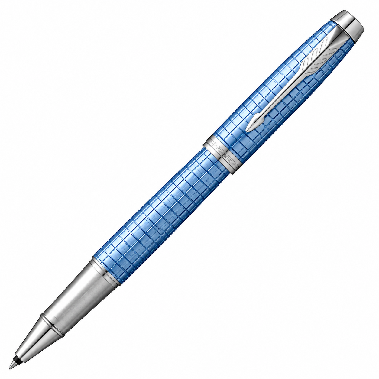 Parker IM Premium Blue CT Rollerball Pen – Chrome Trim