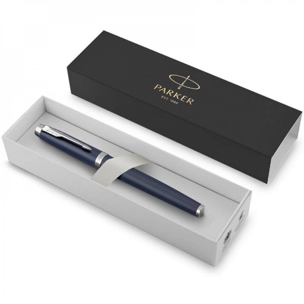 Parker IM Core Rollerball Pen – Blue Lacquer CT