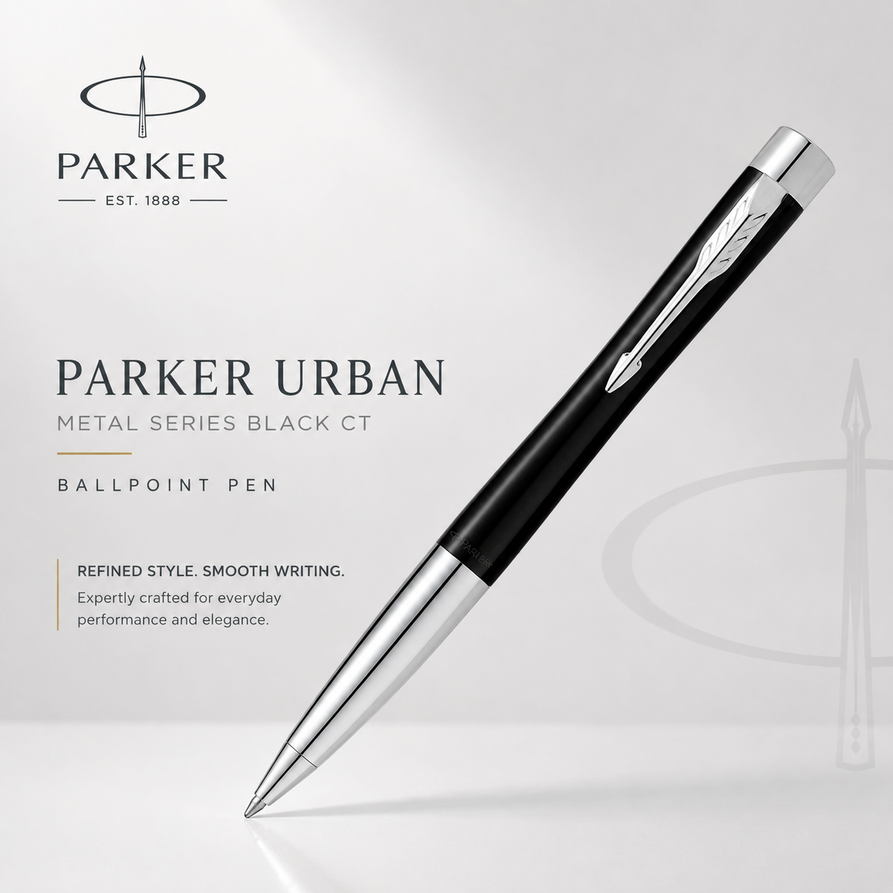 Parker Urban Muted Black CT Ballpoint Pen