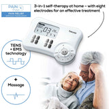 Beurer EM 80 TENS/EMS combination device with electrode pads, pain-relief unit, additional view 3
