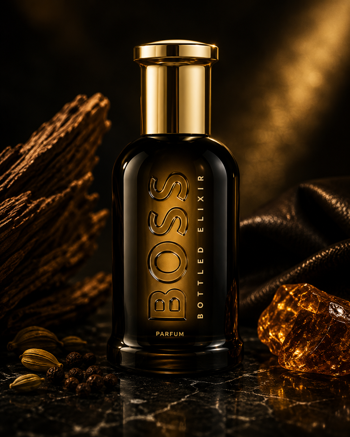 Hugo Boss Bottled Elixir Intense Parfum EDP for Men 100ml | Woody Spicy