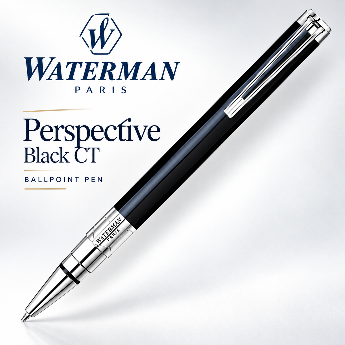 Waterman Perspective Black CT Ballpoint Pen