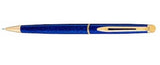 Waterman Hemisphere Vintage Mechanical Pencil – Blue Marble & Gold Trim, 0.5 mm