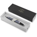 Parker IM Premium Ballpoint Pen – Light Blue Grey with Chrome Trim | Premium Ballpoint Pen