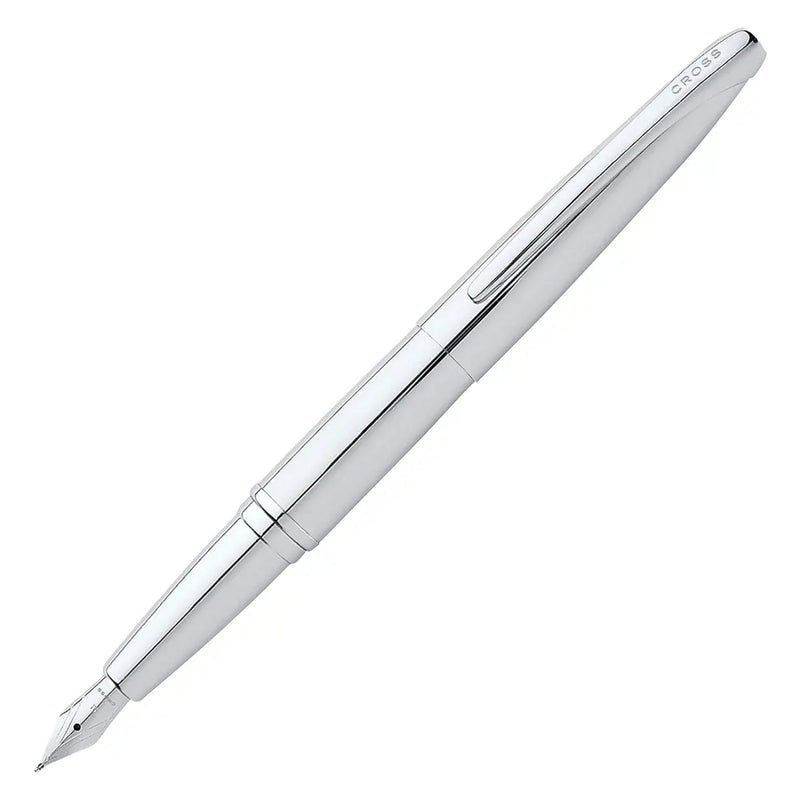 Cross ATX Pure Chrome Fountain Pen – Premium Chrome Finish | 886-2