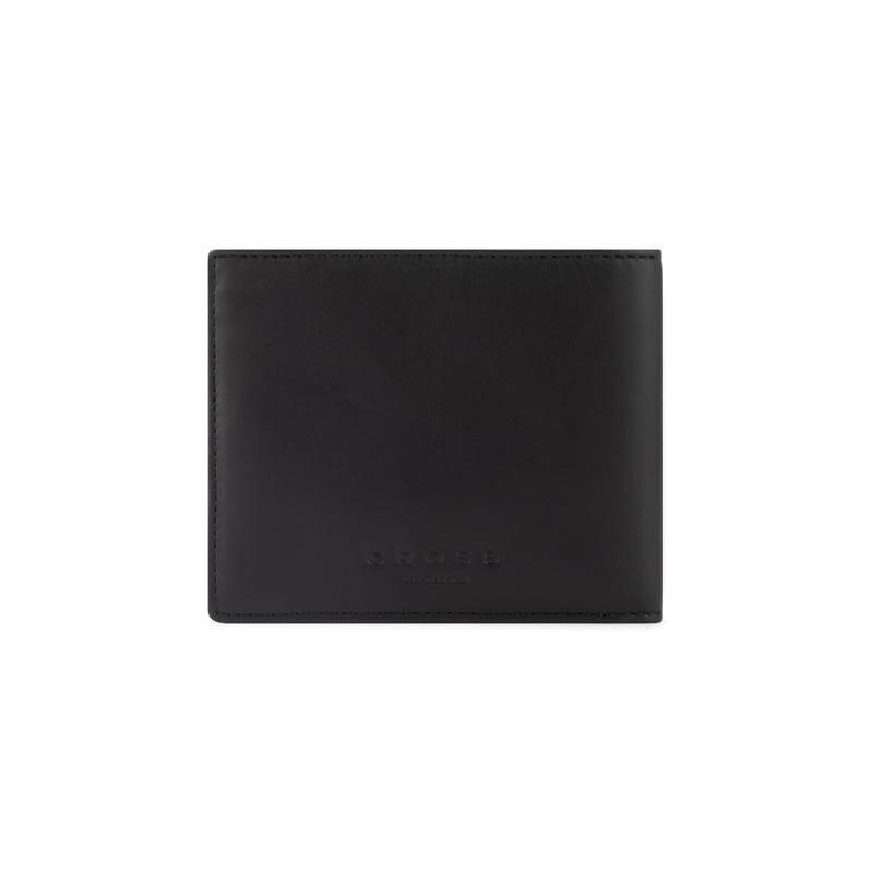 Cross Soft Grain Leather Bifold Wallet - Black/Mocha, 8CC