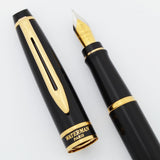 Waterman Expert Black GT Fountain Pen – Premium Writing Instrument
