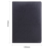 Deli E7902 Hard Leather Cover 32K Notebook – 80 Sheets