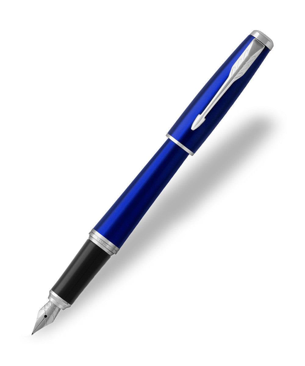 Parker Urban Core Fountain Pen – Night Sky Blue | Chrome Trim