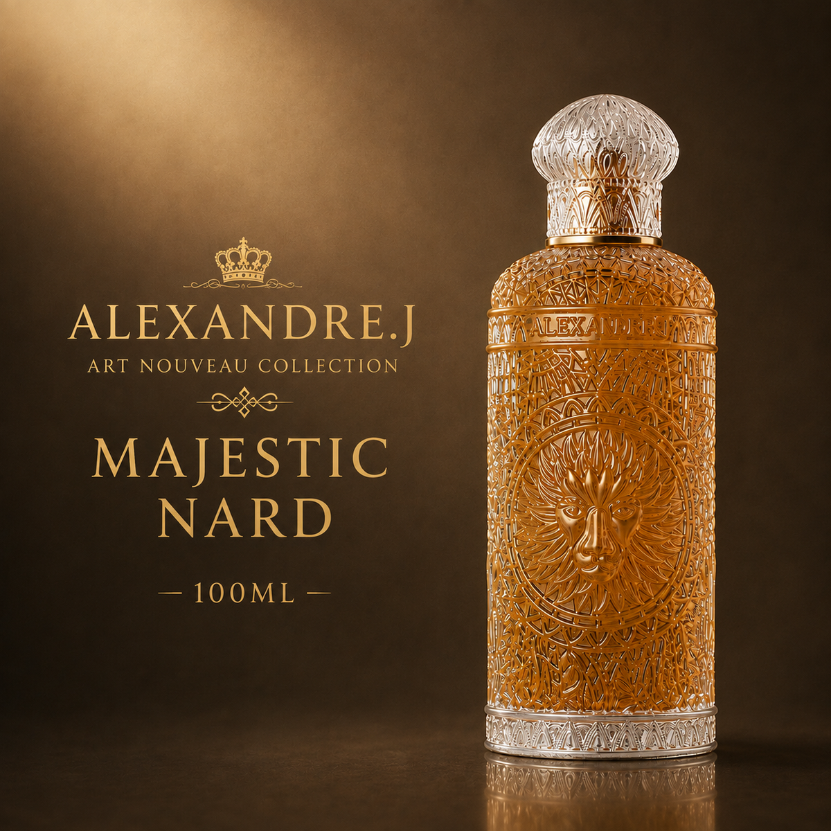 Alexandre.J Art Nouveau Collection Majestic Nard For Unisex EDP 100Ml
