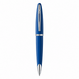 Waterman Carène Ballpoint Pen – Blue with Stainless Steel Trim