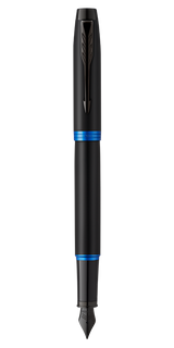 Parker IM Vibrant Ring Fountain Pen – Blue | Premium Fountain Pen