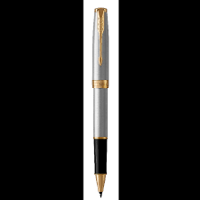 Parker Sonnet Rollerball Pen – Stainless Steel with Gold Trim