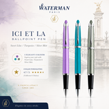 Waterman Ici Et La Ballpoint Pen – Sweet Lilac / Turquoise / Silver Mist