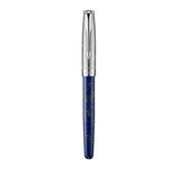 Parker Sonnet Blue Silver CT 18K Atlas Rollerball Pen