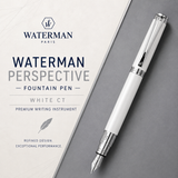 Waterman Perspective White CT Fountain Pen