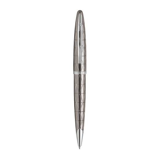 Waterman Carène Ballpoint Pen – Contemporary Gunmetal with Stainless Steel Trim