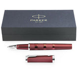 Parker Ingenuity Deluxe 5th Technology Rollerball Pen | Deep Red, Fine