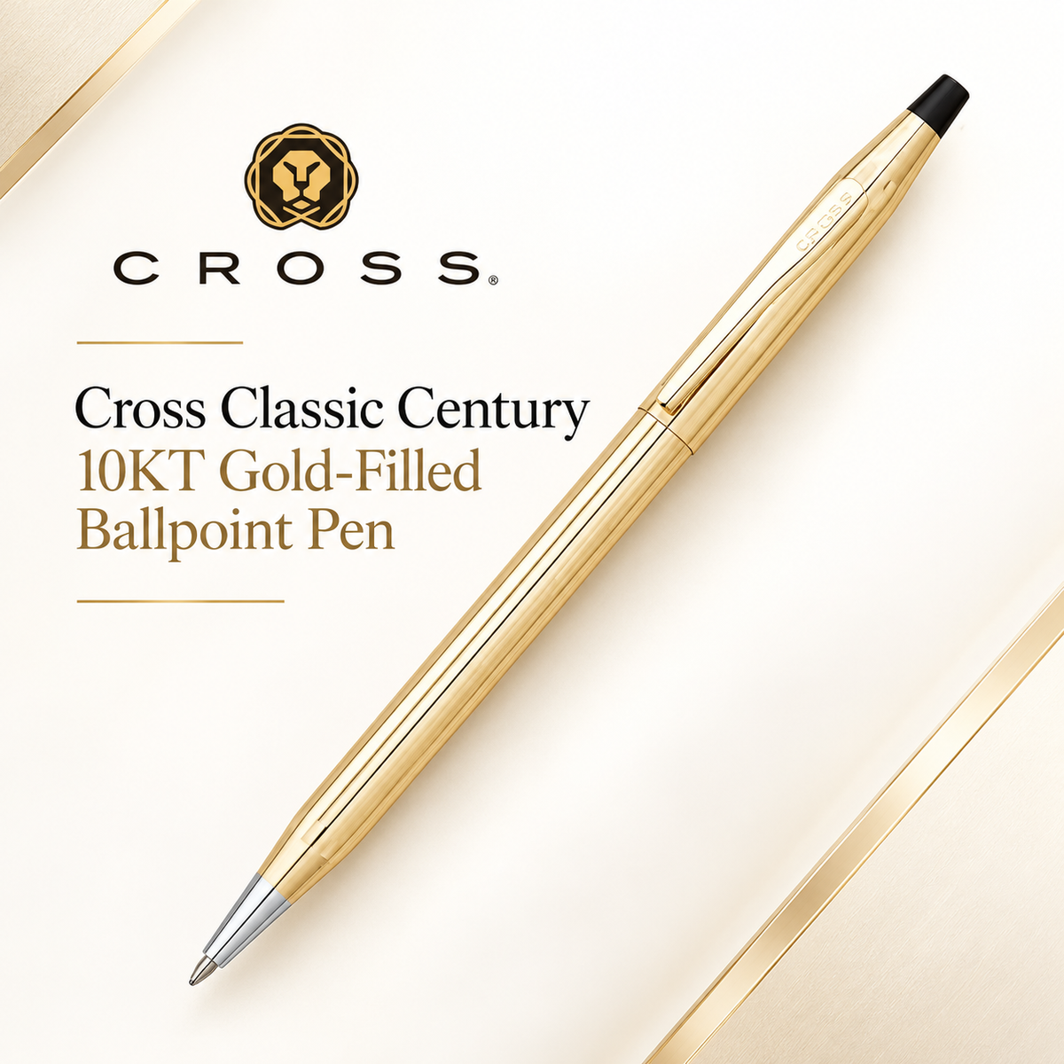 Cross Classic Century 10KT Gold-Filled Ballpoint Pen (4502)
