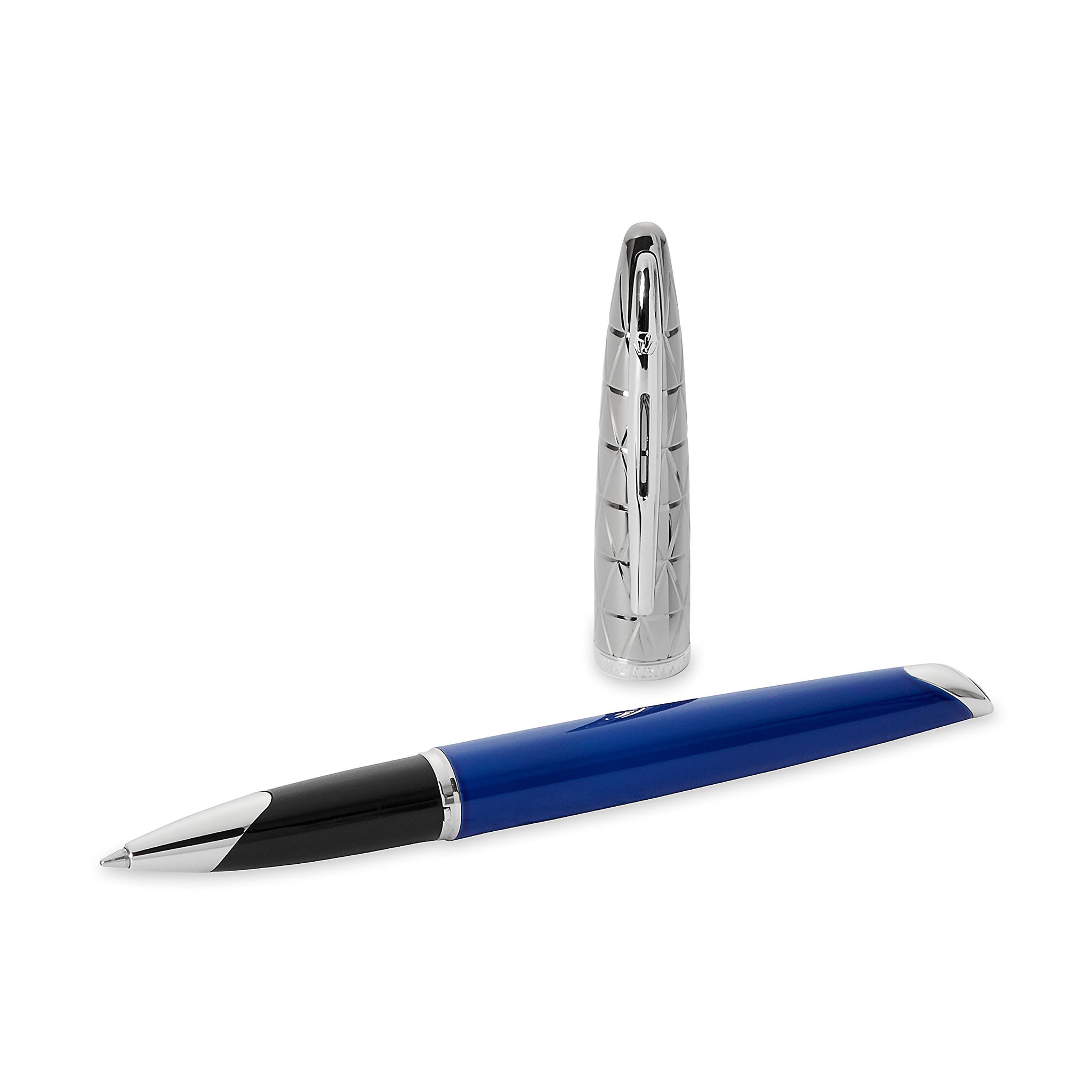 Waterman Carène Contemporary Blue & Gun Metal Rollerball Pen