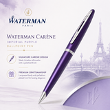 Waterman Carène Imperial Purple Ballpoint Pen
