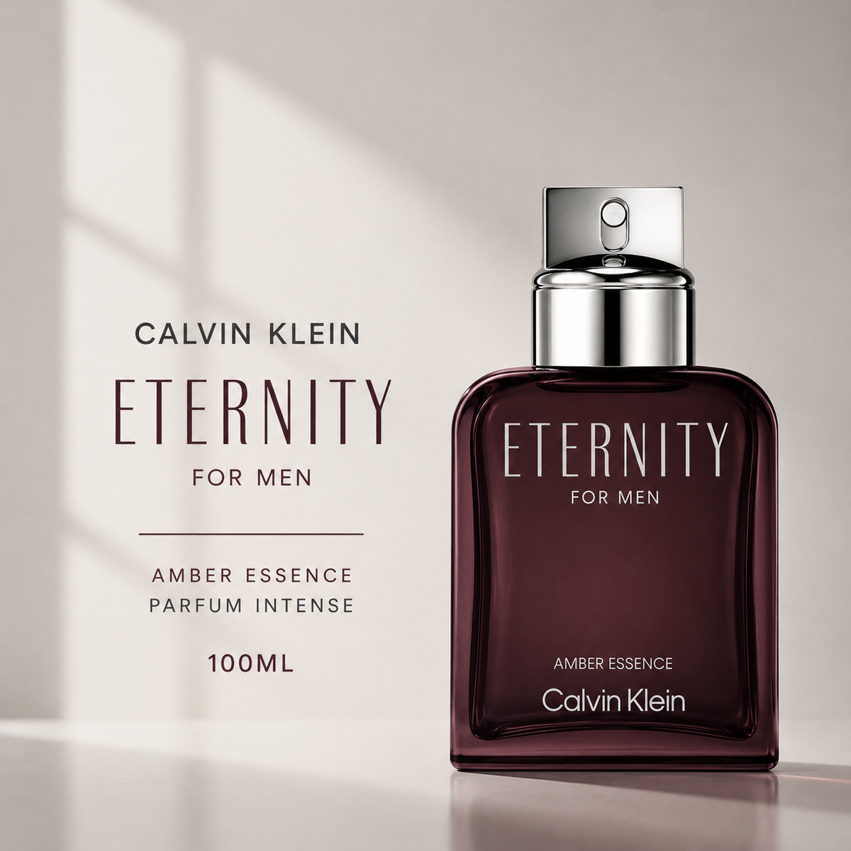 Calvin Klein Eternity Amber Essence Parfum Intense for Men Eau de Parfum – 100ml