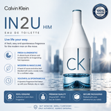 Calvin Klein IN2U Him EDT 100ml – Men's Fragrance