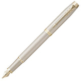 Parker IM Monochrome Fountain Pen – Champagne Finish