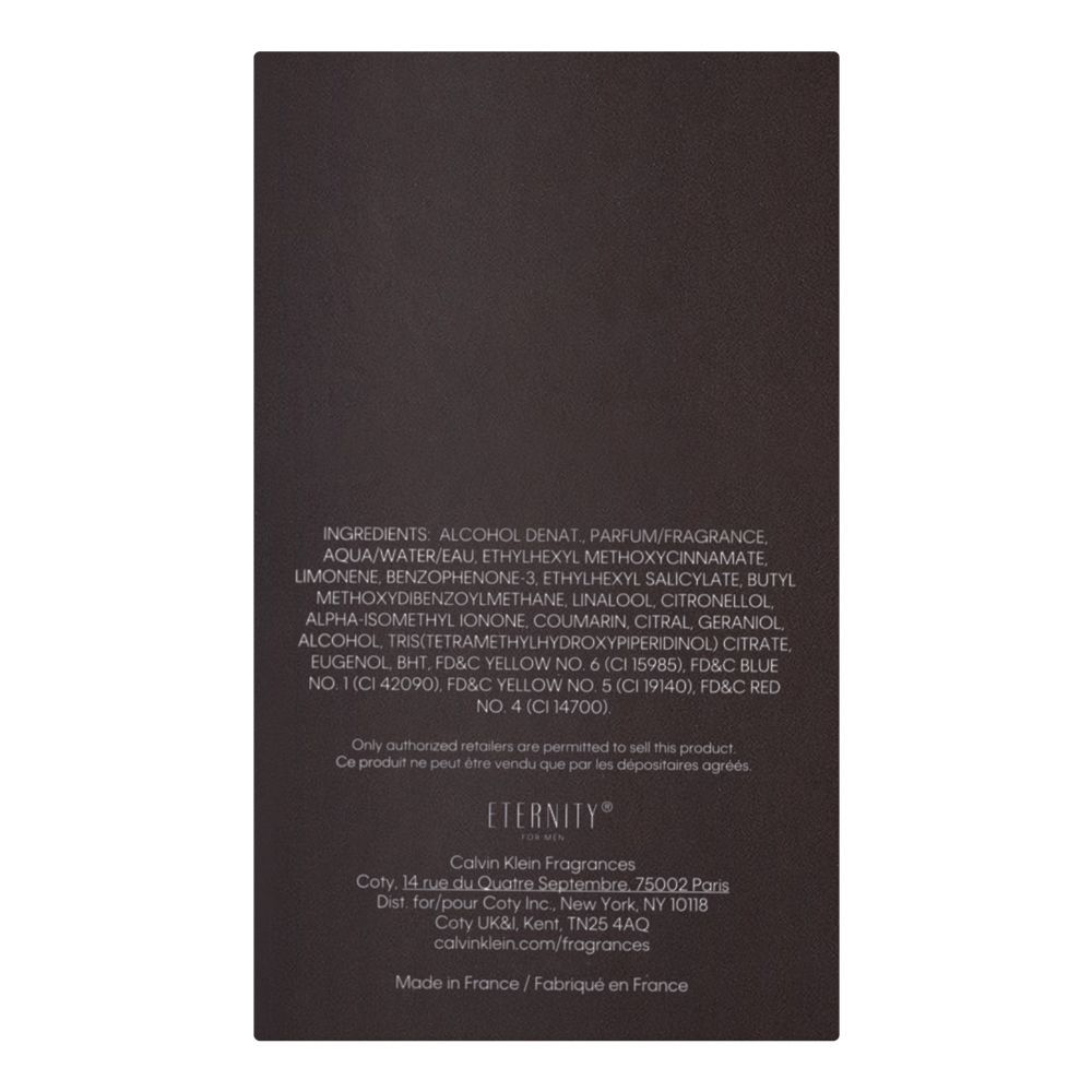 Calvin Klein Eternity for Men EDP 100ml