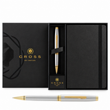 Cross Coventry Ballpoint Pen & Notebook Gift Set - Black