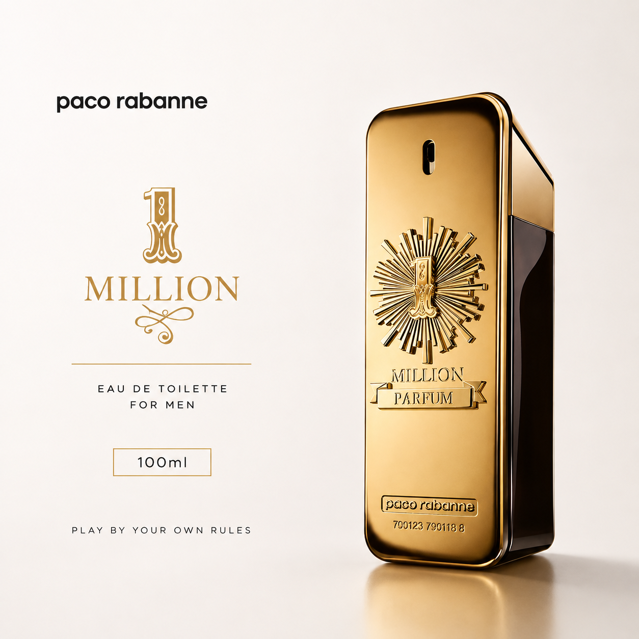 Paco Rabanne 1 Million Eau de Toilette for Men – 100ml