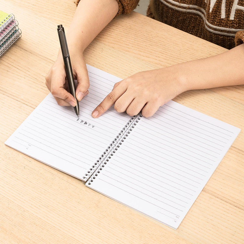 Deli E7683 Lexicon Soft Cover Spiral A5 Notebook – 60 Sheets