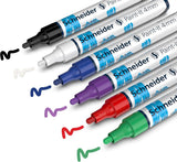 Schneider Paint-It 320 Acrylic Marker Set – 4mm | 6-Color Pack