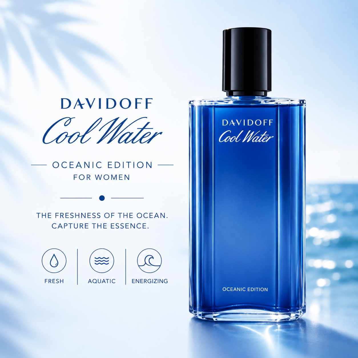 Davidoff Cool Water Oceanic Edition for Women EDT 125ml