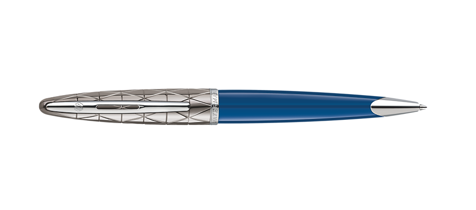 Waterman Carène Ballpoint Pen – Contemporary Blue & Gunmetal