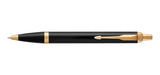 Parker IM Premium Ballpoint Pen – Black Lacquer with Gold Trim | Premium Ballpoint Pen